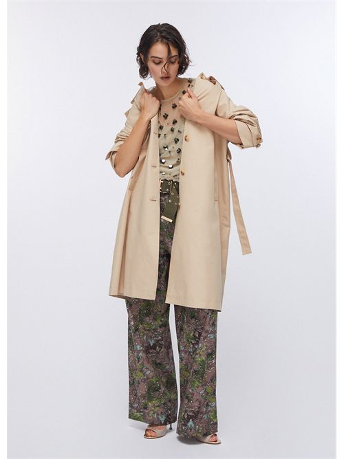 Trench woman beige LIU JO | WA6317T3508/41208